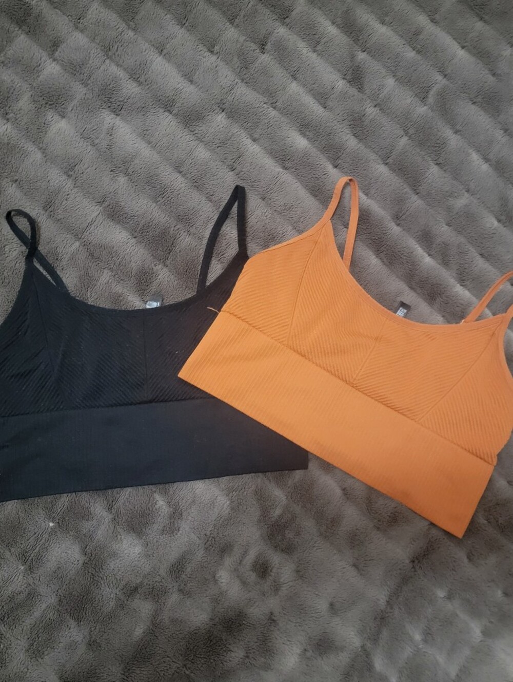 Victoria Secret PINK Brand Ribbed Bralette X2